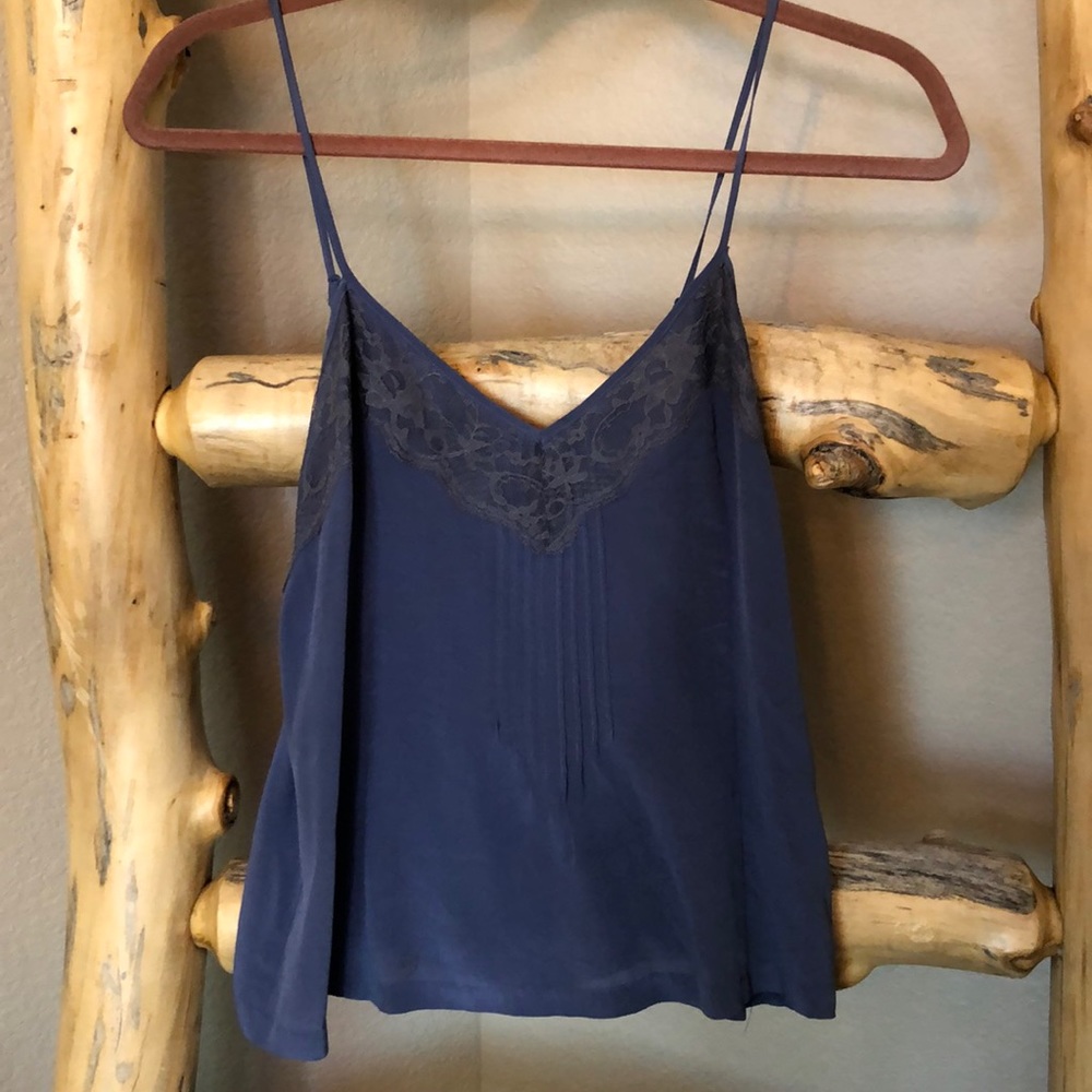 Urban Outfitters Lace Button Back Tank